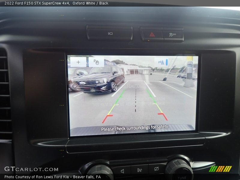 Oxford White / Black 2022 Ford F150 STX SuperCrew 4x4