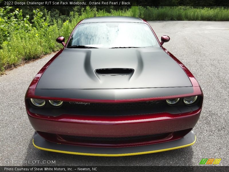 Octane Red Pearl / Black 2022 Dodge Challenger R/T Scat Pack Widebody