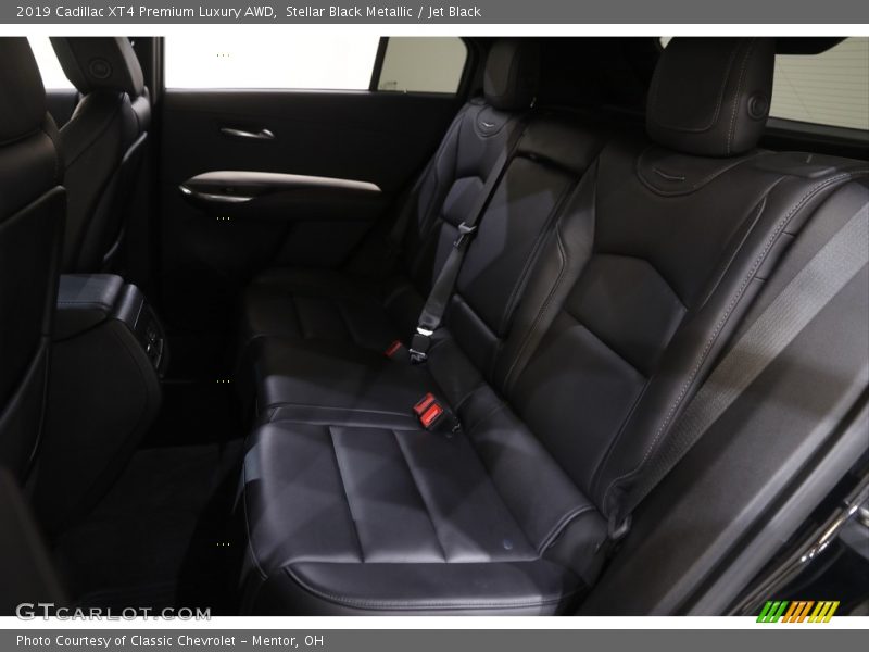 Stellar Black Metallic / Jet Black 2019 Cadillac XT4 Premium Luxury AWD