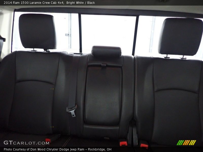 Bright White / Black 2014 Ram 1500 Laramie Crew Cab 4x4