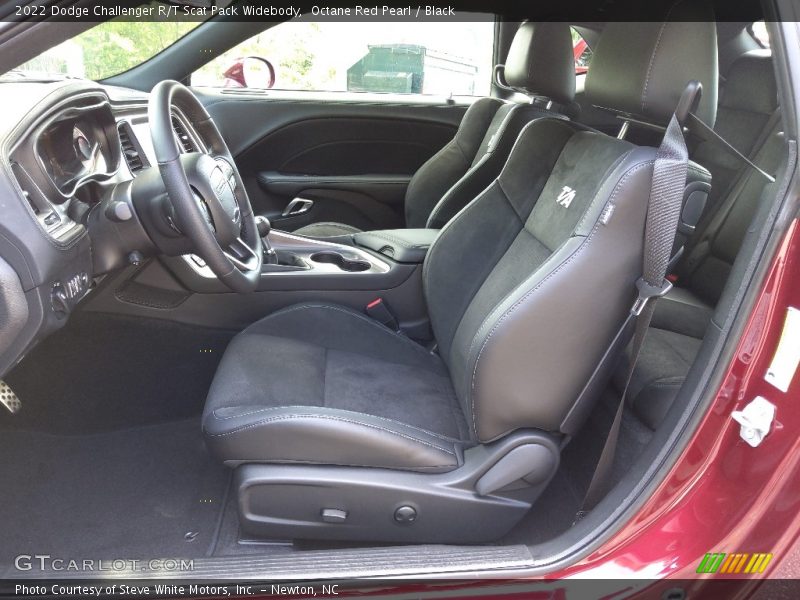 Front Seat of 2022 Challenger R/T Scat Pack Widebody