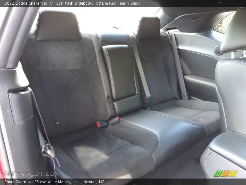 Rear Seat of 2022 Challenger R/T Scat Pack Widebody