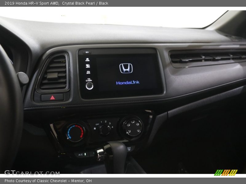 Crystal Black Pearl / Black 2019 Honda HR-V Sport AWD