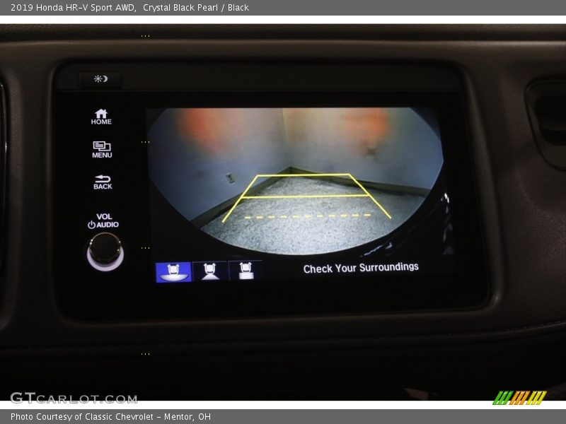 Crystal Black Pearl / Black 2019 Honda HR-V Sport AWD