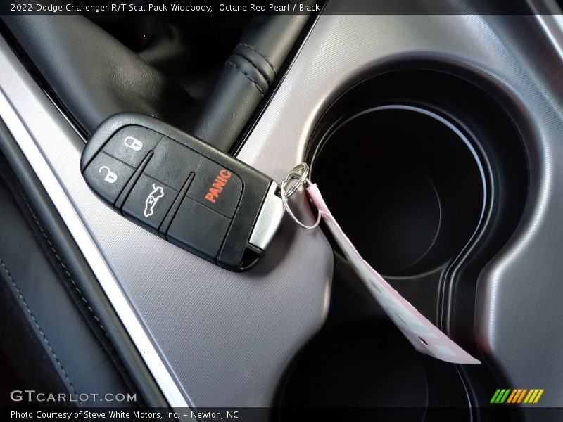 Octane Red Pearl / Black 2022 Dodge Challenger R/T Scat Pack Widebody