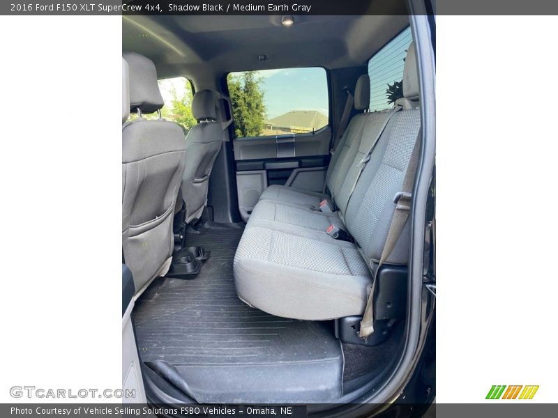 Shadow Black / Medium Earth Gray 2016 Ford F150 XLT SuperCrew 4x4