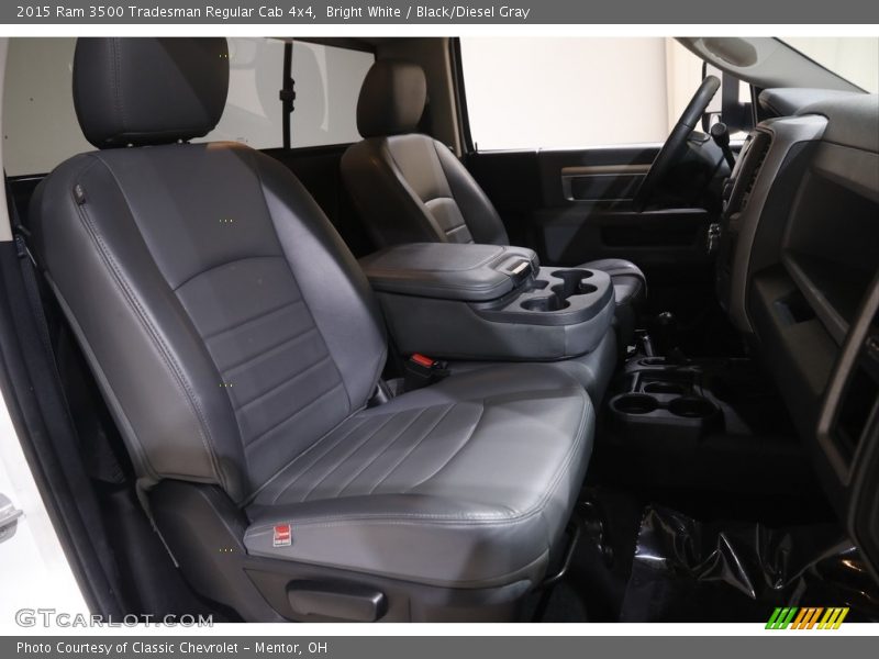 Front Seat of 2015 3500 Tradesman Regular Cab 4x4