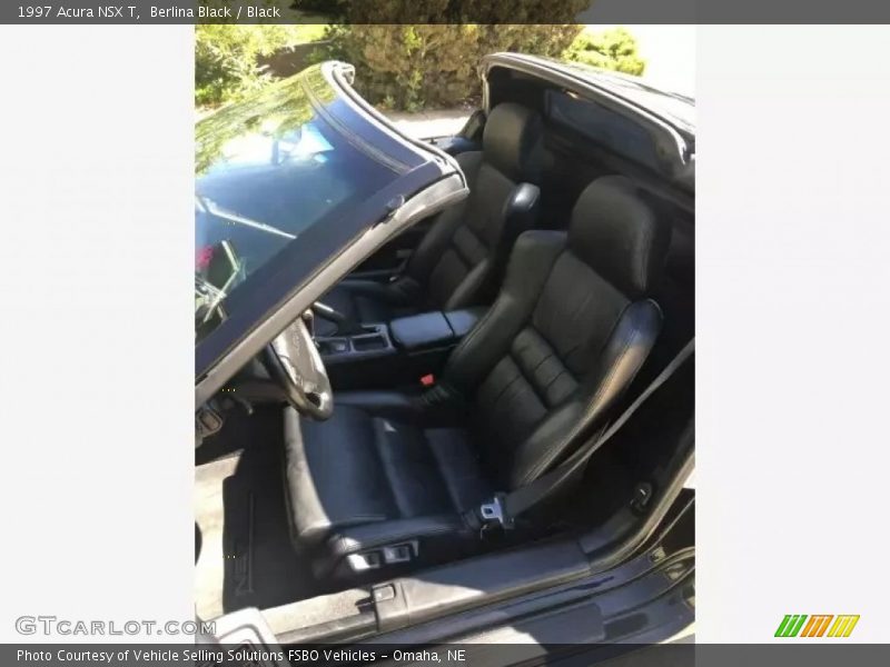 Front Seat of 1997 NSX T