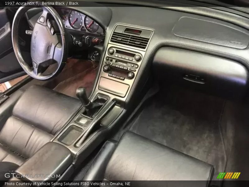 Dashboard of 1997 NSX T