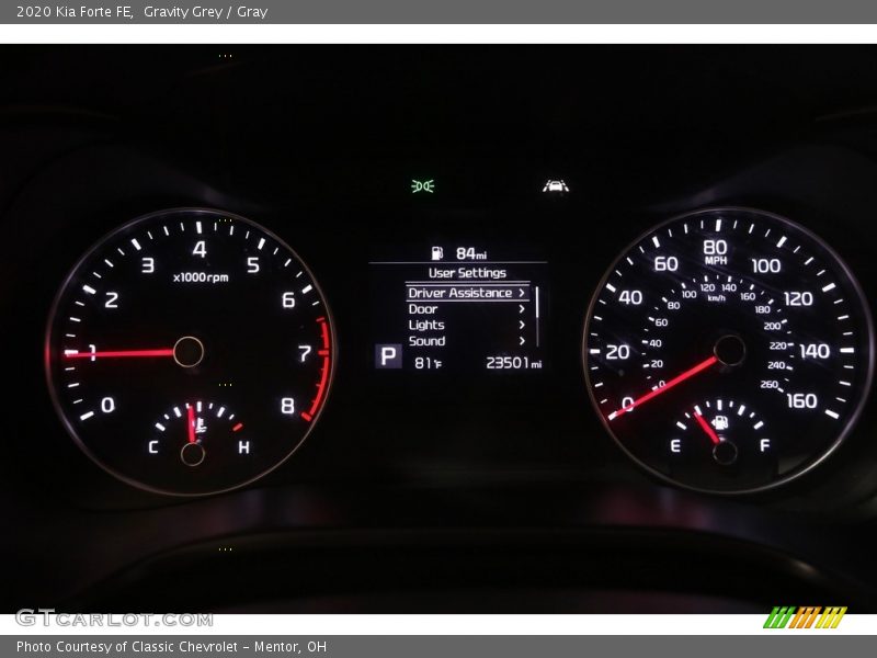 Gravity Grey / Gray 2020 Kia Forte FE