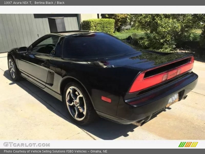 Berlina Black / Black 1997 Acura NSX T