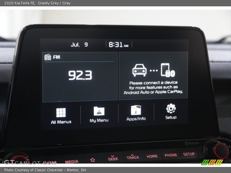 Gravity Grey / Gray 2020 Kia Forte FE