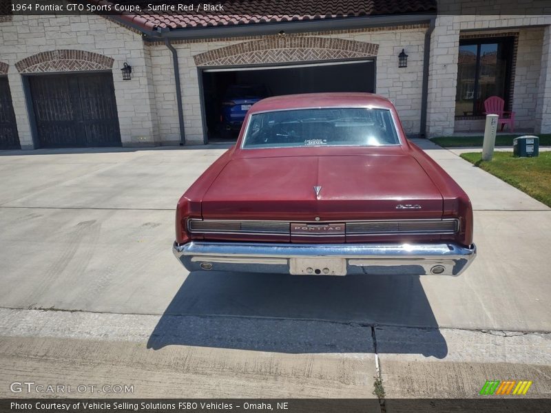 Sunfire Red / Black 1964 Pontiac GTO Sports Coupe