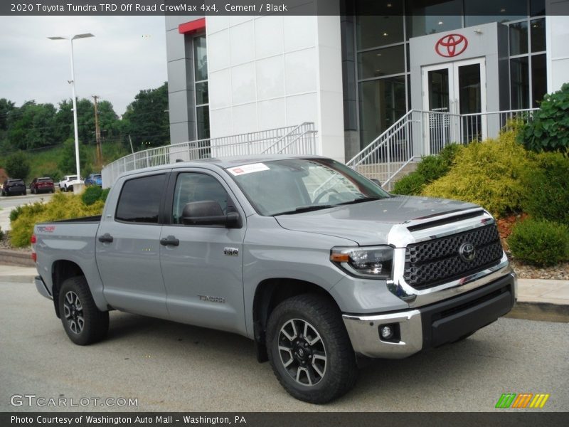 Cement / Black 2020 Toyota Tundra TRD Off Road CrewMax 4x4