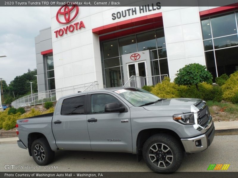 Cement / Black 2020 Toyota Tundra TRD Off Road CrewMax 4x4
