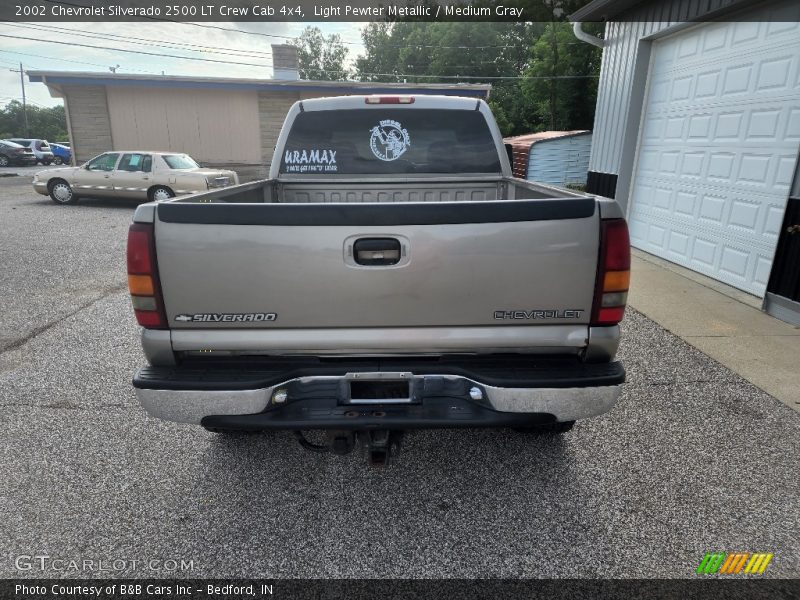 Light Pewter Metallic / Medium Gray 2002 Chevrolet Silverado 2500 LT Crew Cab 4x4