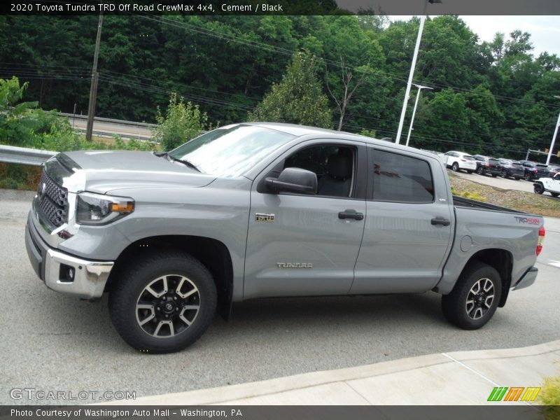 Cement / Black 2020 Toyota Tundra TRD Off Road CrewMax 4x4