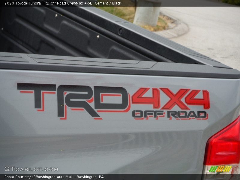 Cement / Black 2020 Toyota Tundra TRD Off Road CrewMax 4x4