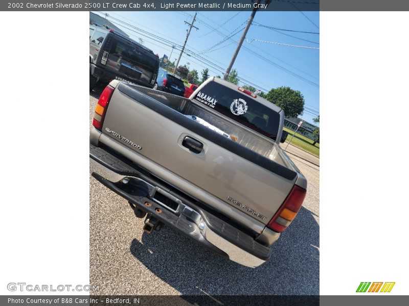 Light Pewter Metallic / Medium Gray 2002 Chevrolet Silverado 2500 LT Crew Cab 4x4