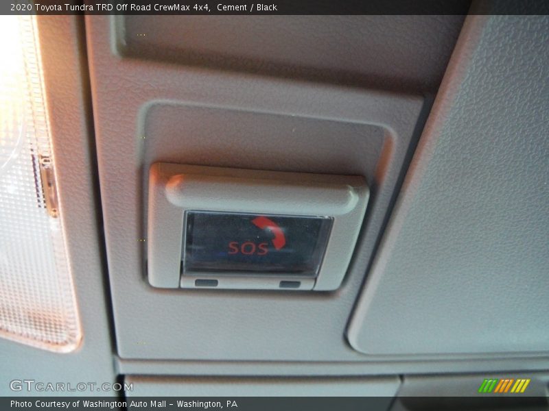 Cement / Black 2020 Toyota Tundra TRD Off Road CrewMax 4x4