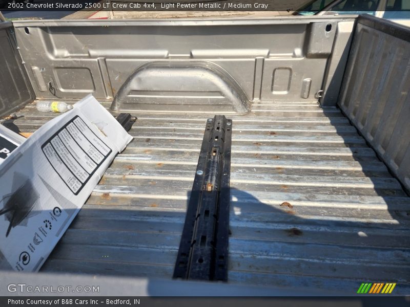 Light Pewter Metallic / Medium Gray 2002 Chevrolet Silverado 2500 LT Crew Cab 4x4