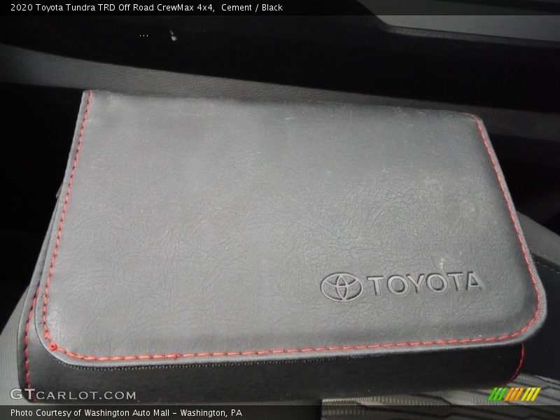 Cement / Black 2020 Toyota Tundra TRD Off Road CrewMax 4x4