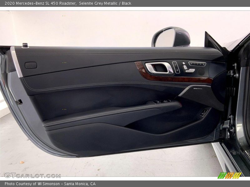Selenite Grey Metallic / Black 2020 Mercedes-Benz SL 450 Roadster