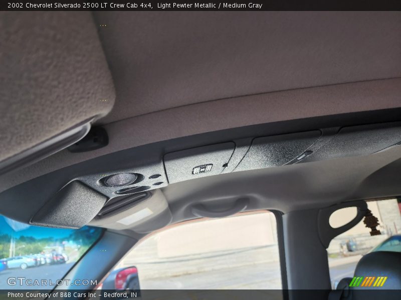 Light Pewter Metallic / Medium Gray 2002 Chevrolet Silverado 2500 LT Crew Cab 4x4