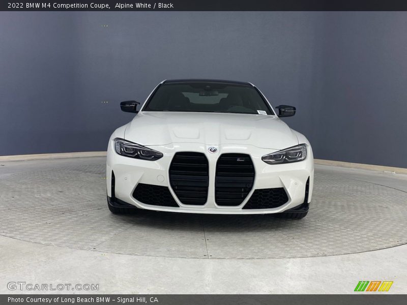 Alpine White / Black 2022 BMW M4 Competition Coupe