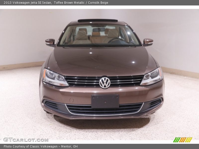 Toffee Brown Metallic / Cornsilk Beige 2013 Volkswagen Jetta SE Sedan