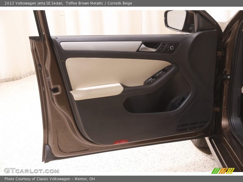 Toffee Brown Metallic / Cornsilk Beige 2013 Volkswagen Jetta SE Sedan