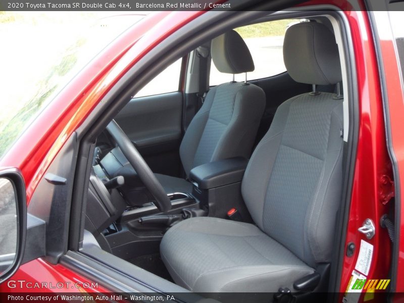 Front Seat of 2020 Tacoma SR Double Cab 4x4