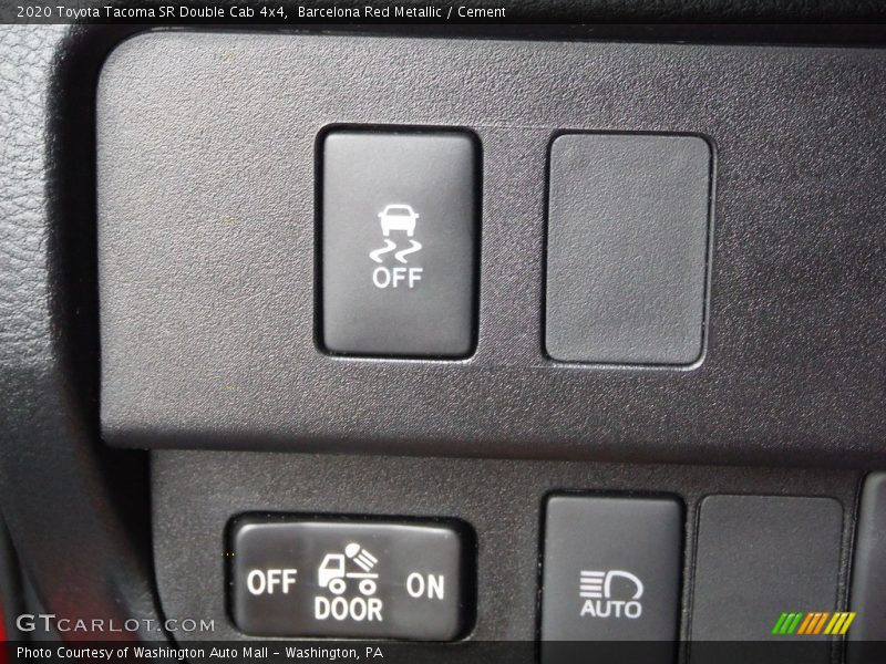 Barcelona Red Metallic / Cement 2020 Toyota Tacoma SR Double Cab 4x4