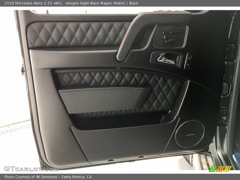 designo Night Black Magno (Matte) / Black 2018 Mercedes-Benz G 63 AMG