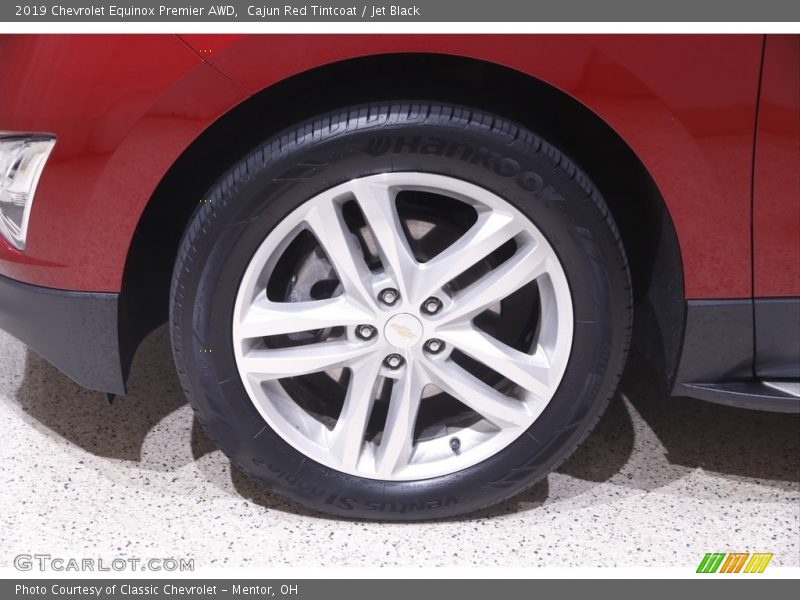 Cajun Red Tintcoat / Jet Black 2019 Chevrolet Equinox Premier AWD