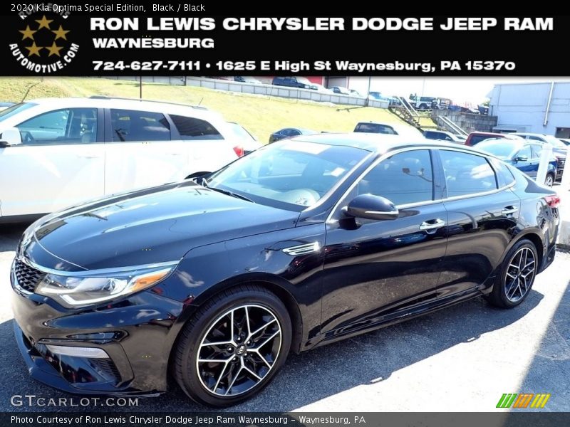 Black / Black 2020 Kia Optima Special Edition