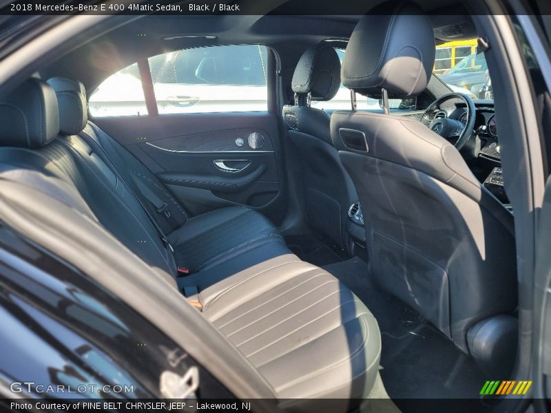 Black / Black 2018 Mercedes-Benz E 400 4Matic Sedan