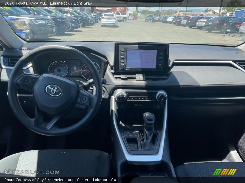 Lunar Rock / Light Gray 2020 Toyota RAV4 XLE