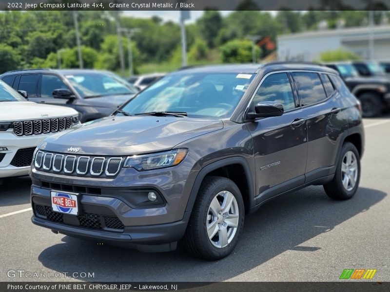 Granite Crystal Metallic / Black 2022 Jeep Compass Latitude 4x4