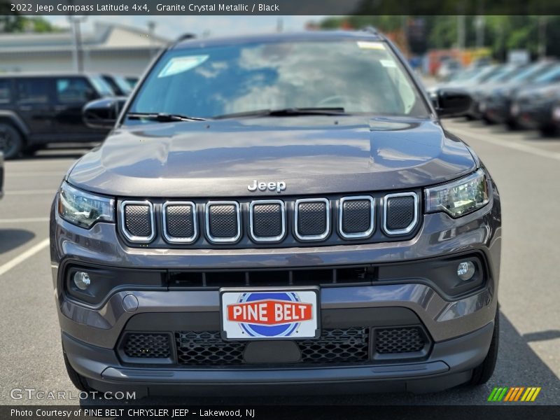 Granite Crystal Metallic / Black 2022 Jeep Compass Latitude 4x4