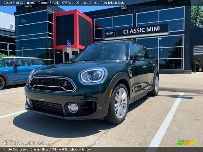 JCW Rebel Green / Chesterfield British Oak 2019 Mini Countryman Cooper S All4