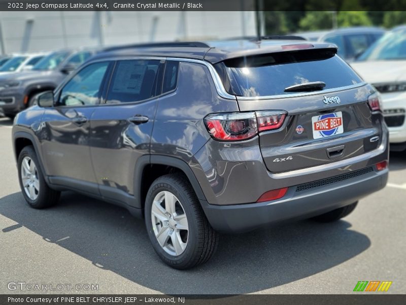Granite Crystal Metallic / Black 2022 Jeep Compass Latitude 4x4