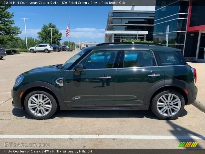 JCW Rebel Green / Chesterfield British Oak 2019 Mini Countryman Cooper S All4