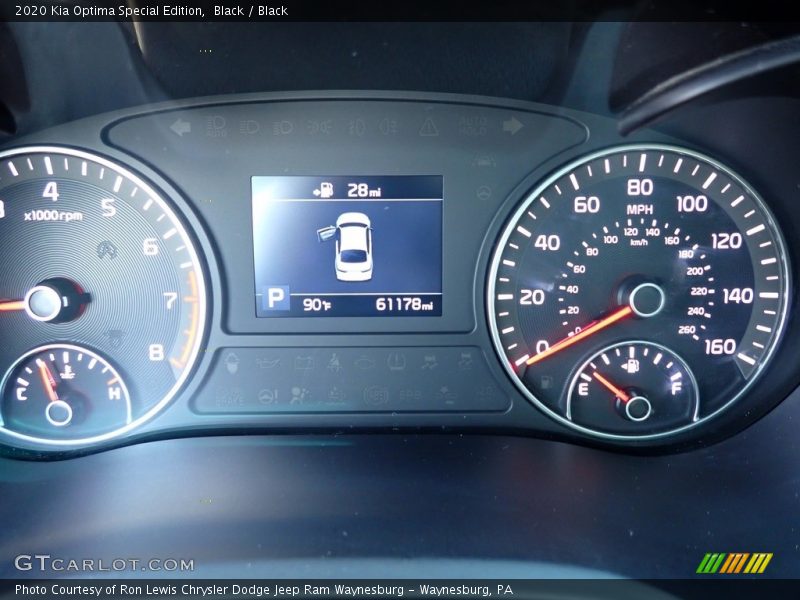 Black / Black 2020 Kia Optima Special Edition