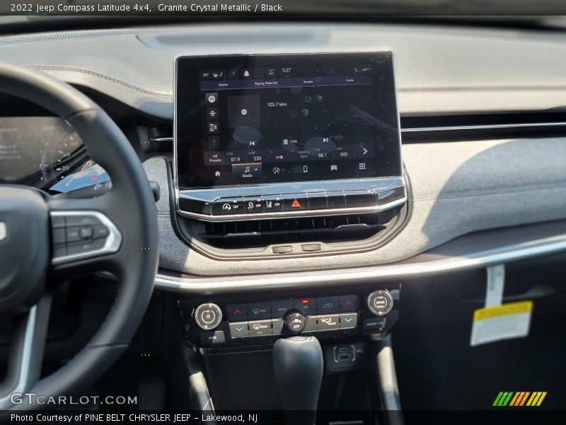 Granite Crystal Metallic / Black 2022 Jeep Compass Latitude 4x4