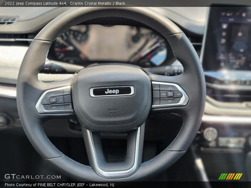 Granite Crystal Metallic / Black 2022 Jeep Compass Latitude 4x4
