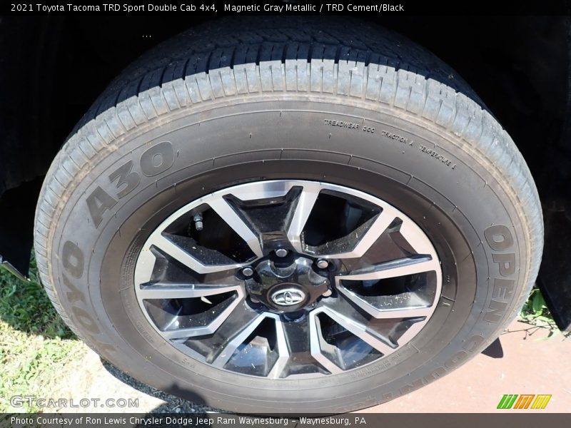 Magnetic Gray Metallic / TRD Cement/Black 2021 Toyota Tacoma TRD Sport Double Cab 4x4
