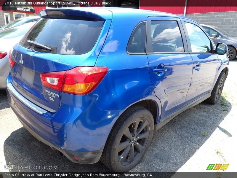 Octane Blue / Black 2015 Mitsubishi Outlander Sport ES AWC