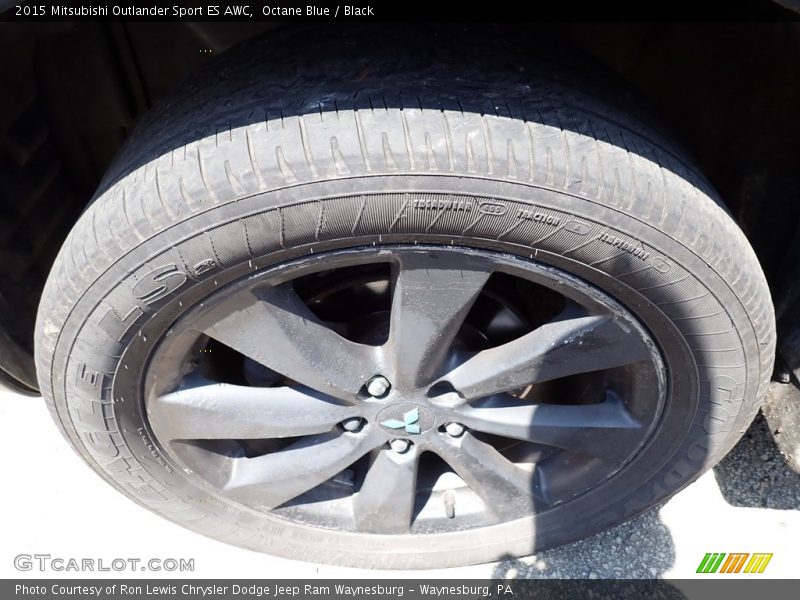 Octane Blue / Black 2015 Mitsubishi Outlander Sport ES AWC