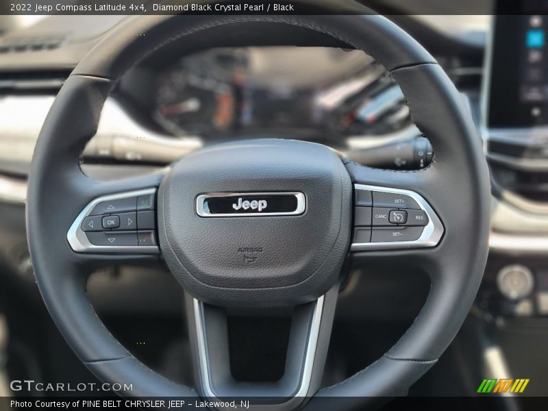 Diamond Black Crystal Pearl / Black 2022 Jeep Compass Latitude 4x4